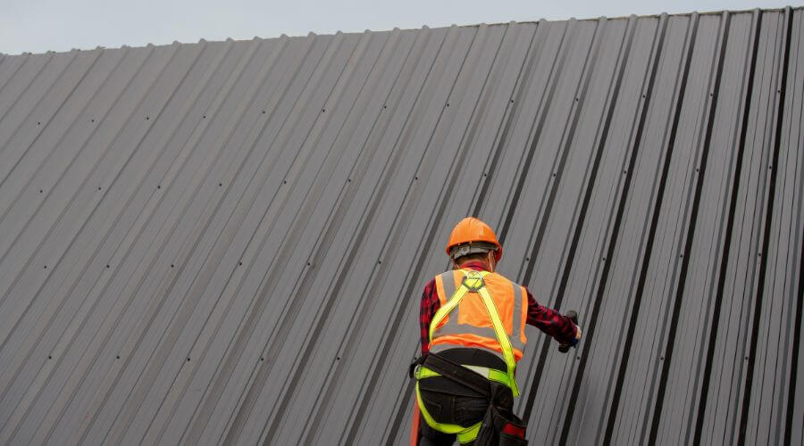 Professional metal roof installation services in Newton, MS